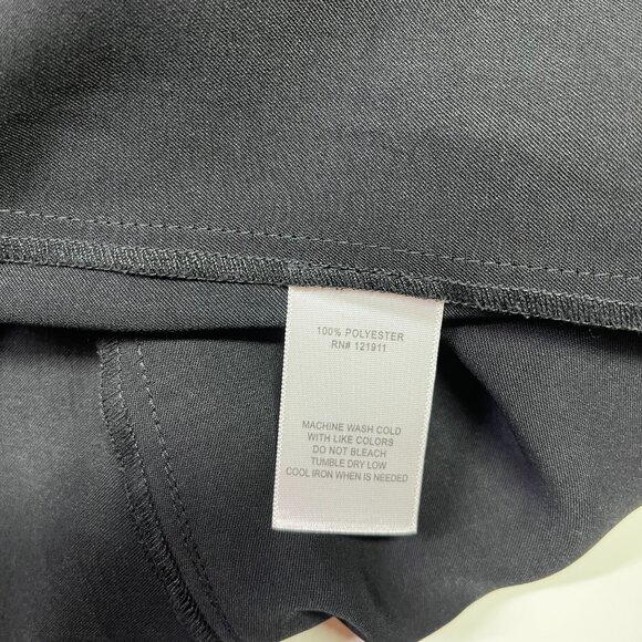 LNA Clothing Size Small Satin Cargo Pants Wide Leg Black - Picture 10 of 10